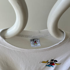 1980s Mickey Mouse Embroidered T-Shirt