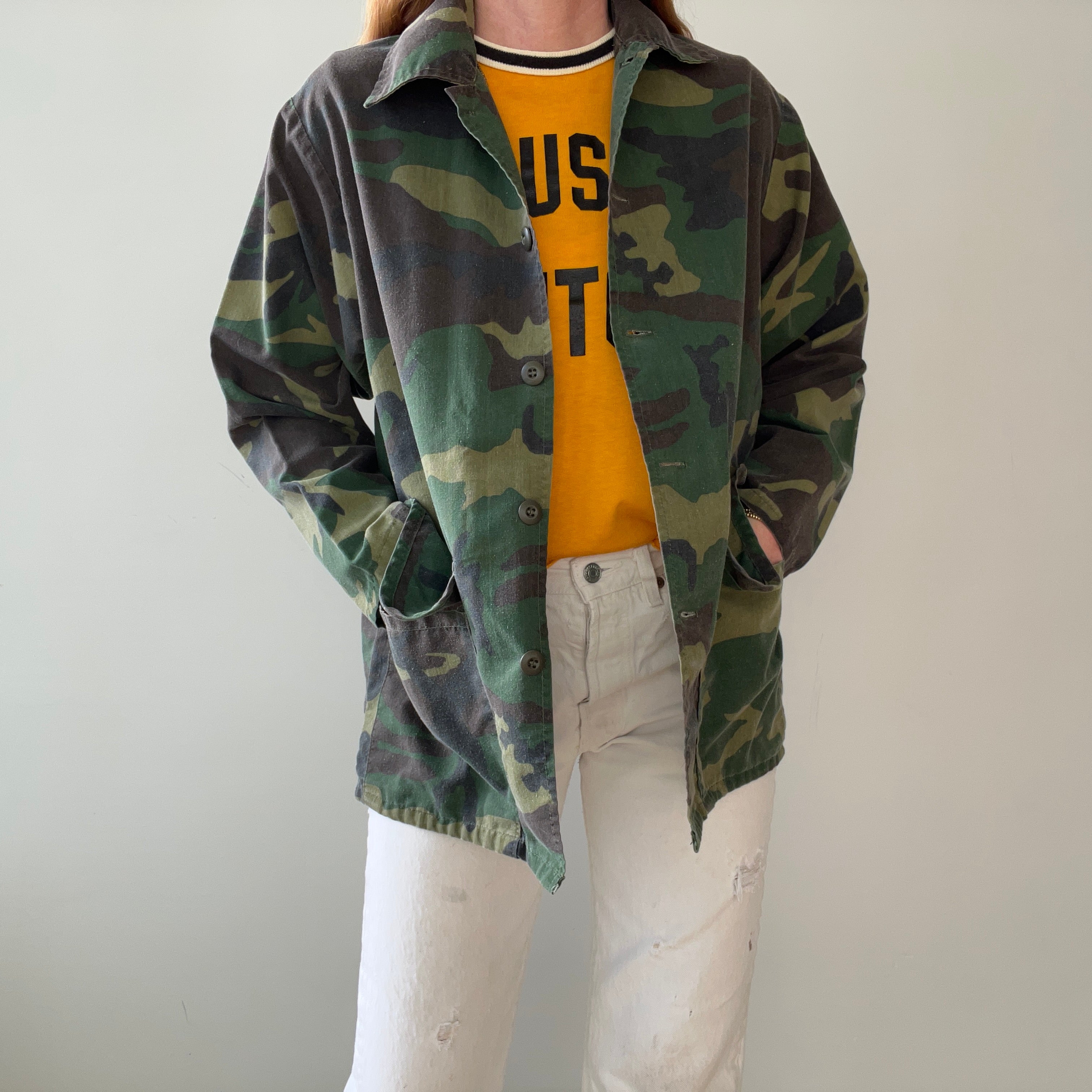 1980s/90s Camo Chore Jacket