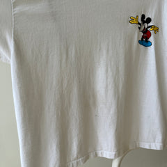 1980s Mickey Mouse Embroidered T-Shirt