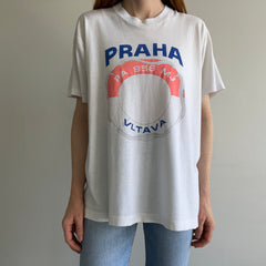 1980s Prague Tourist T-Shirt on a USA Made Screen Stars Tee