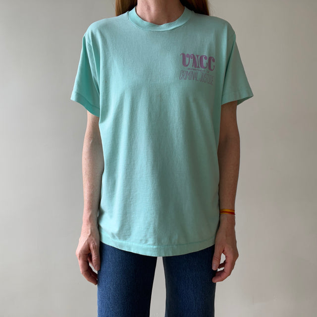 1980s/90s UNCC Department of Criminal Justice T Shirt