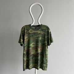 1980s Camo T-Shirt - Great Fit!