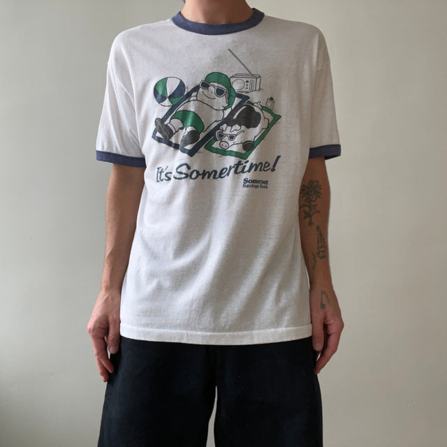 1980s/90s Somertime Ringer T Shirt