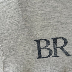 1980s Light Heather Grey Brandeis T Shirt