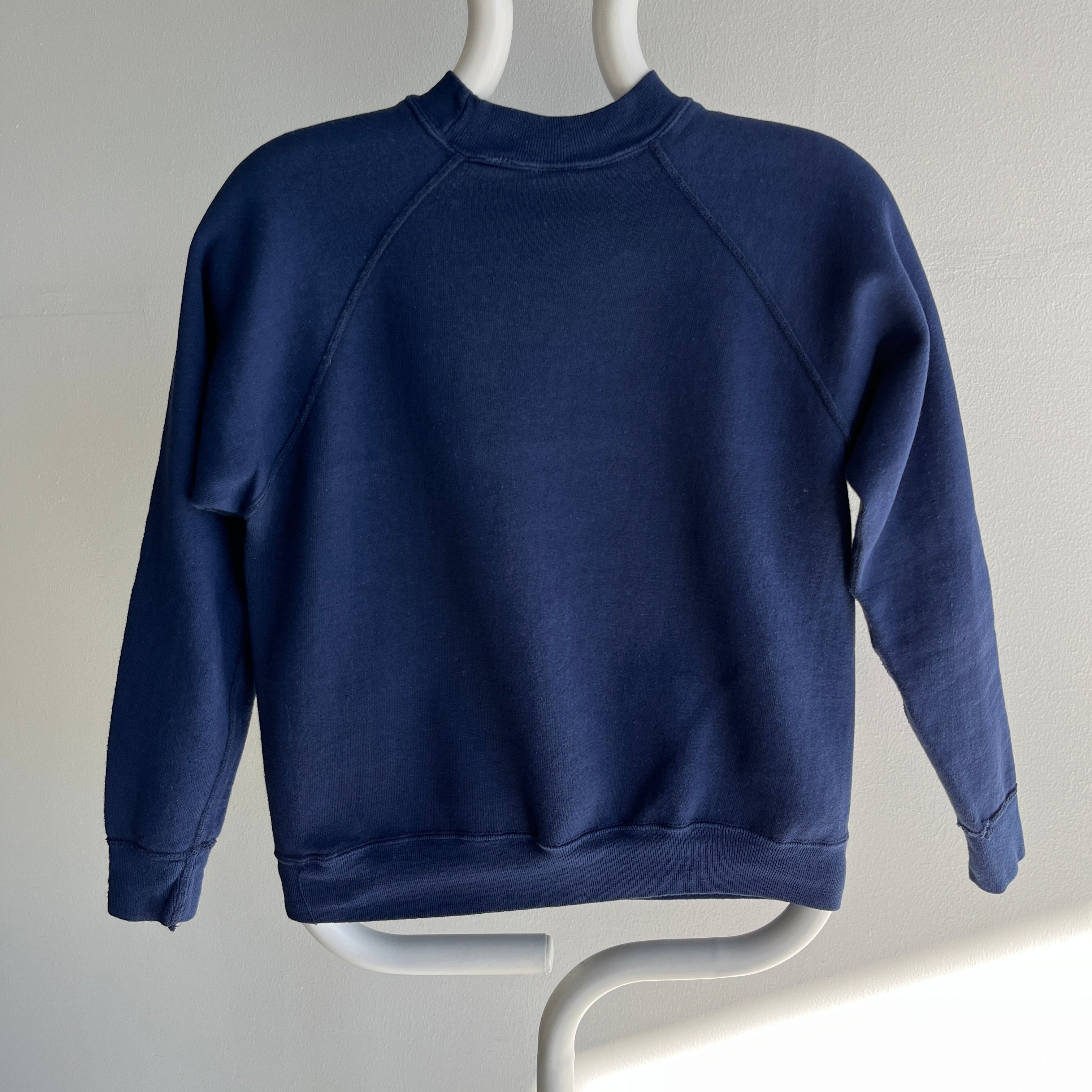 1970s (Early) Star Island Nautical Camp Velva Sheen Sweatshirt