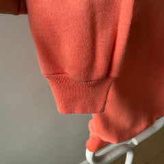 1980s Creamsicle Orange Smaller Raglan Sweatshirt - Excellent Condition