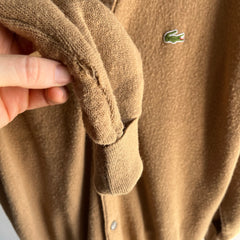 1960s Izod Lacoste Camel Cardigan