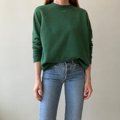 1990s Faded Green Sweatshirt