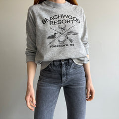 1980s Beachwood Resort - Tomahawk, Wisconsin - Sweatshirt!