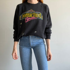 1980s Universal Studios Florida Paint Stained Sweatshirt