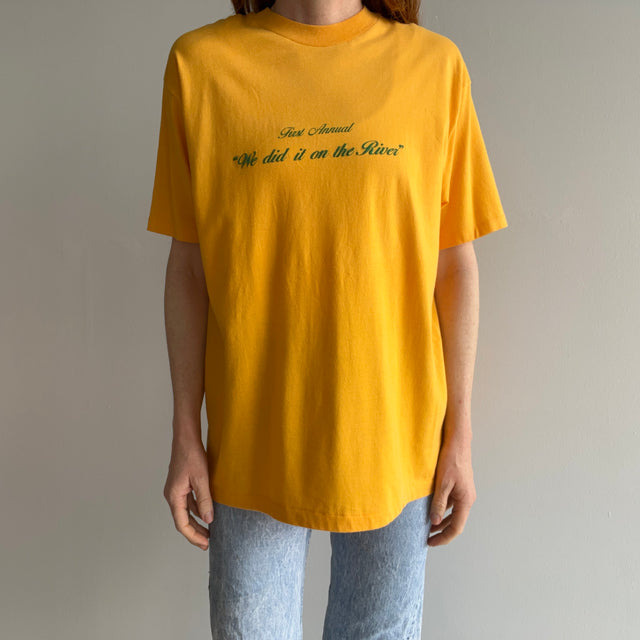 1988 First Annual "We did it on the River" T-Shirt
