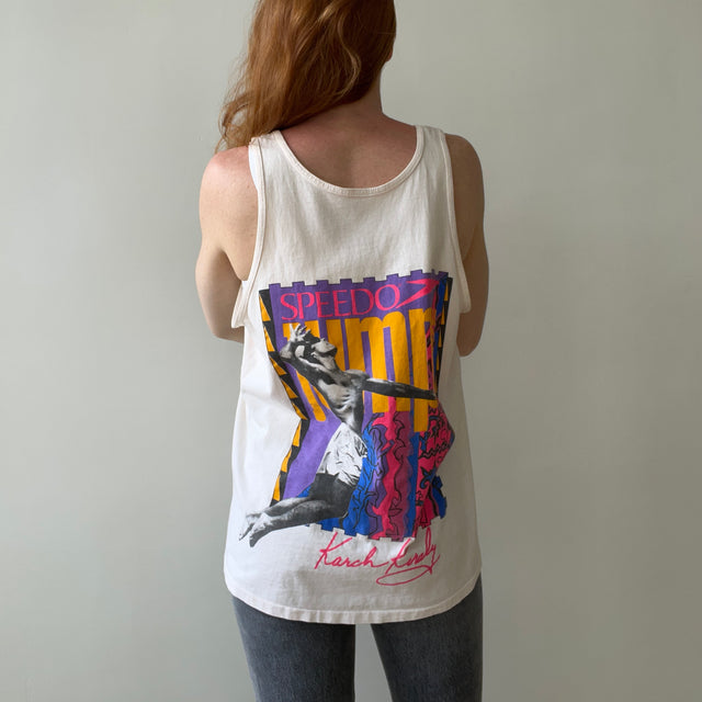 1980's Speedo "Karch Kiraly" Volleyball Tank-Top