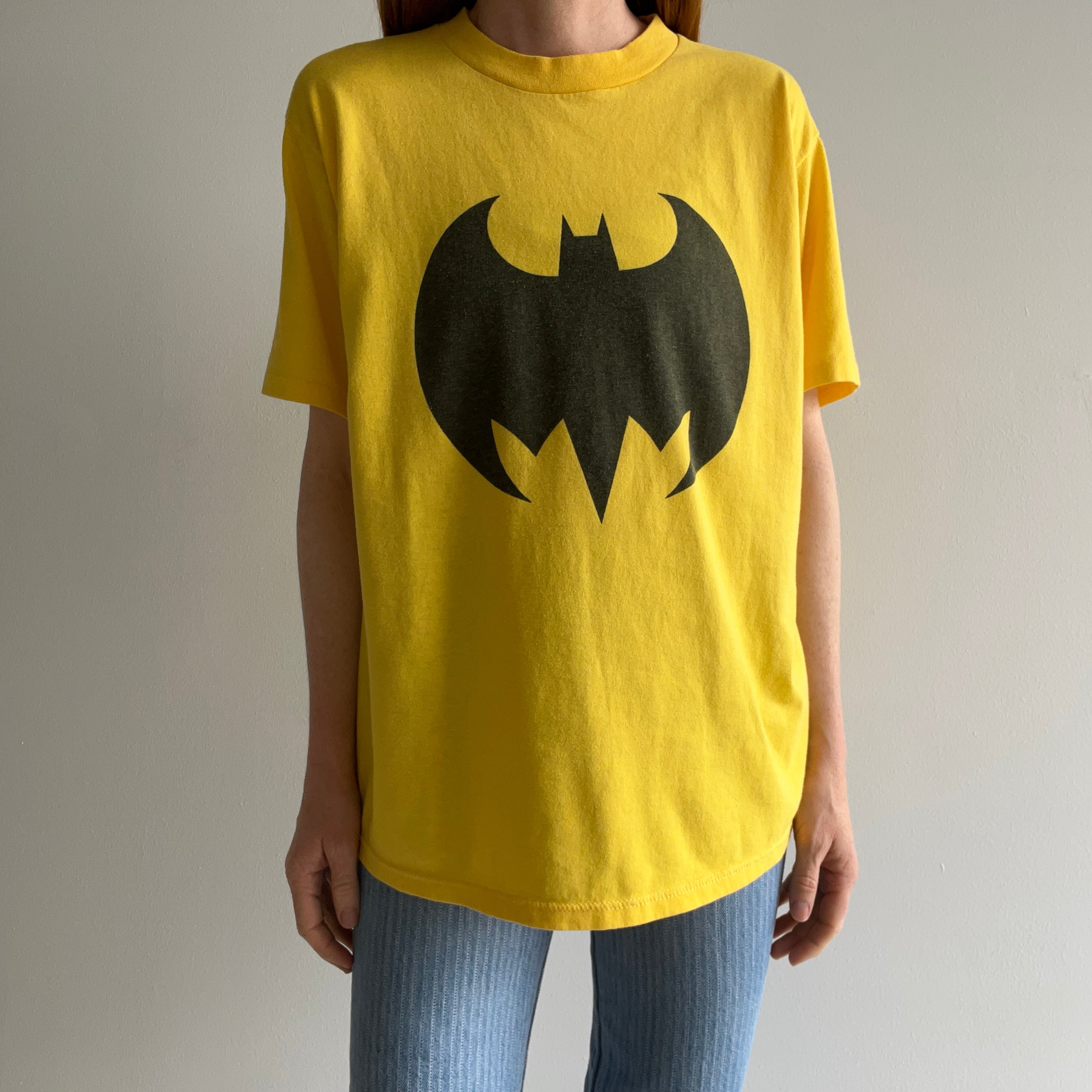 1980s Batman T-Shirt on a USA Made Jerzees