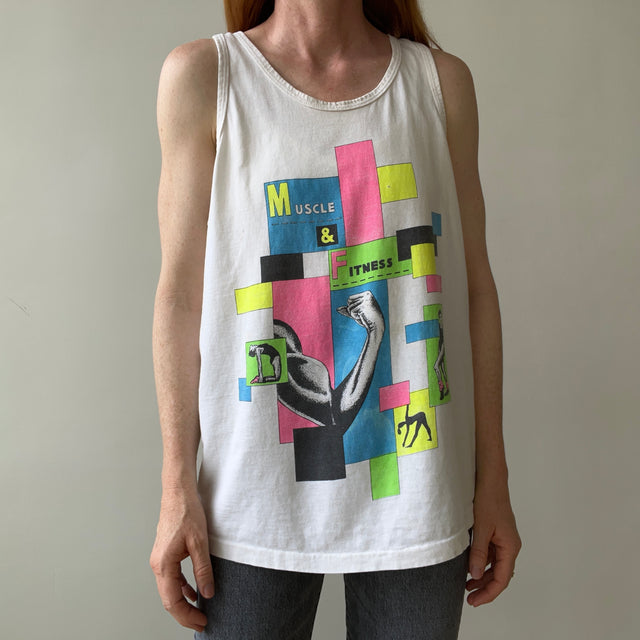 1980's Muscle and Fitness Tank-Top - Yup!