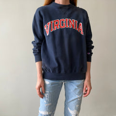 1980s University of Virginia USA Made Champion Sun Faded Sweatshirt