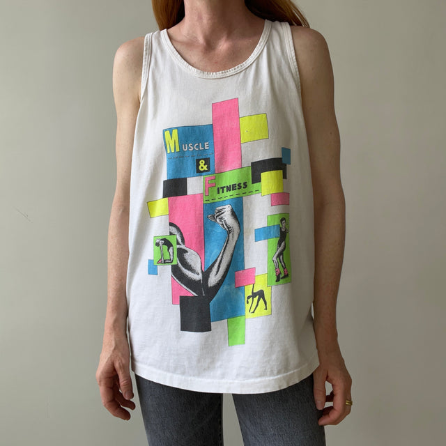 1980's Muscle and Fitness Tank-Top - Yup!