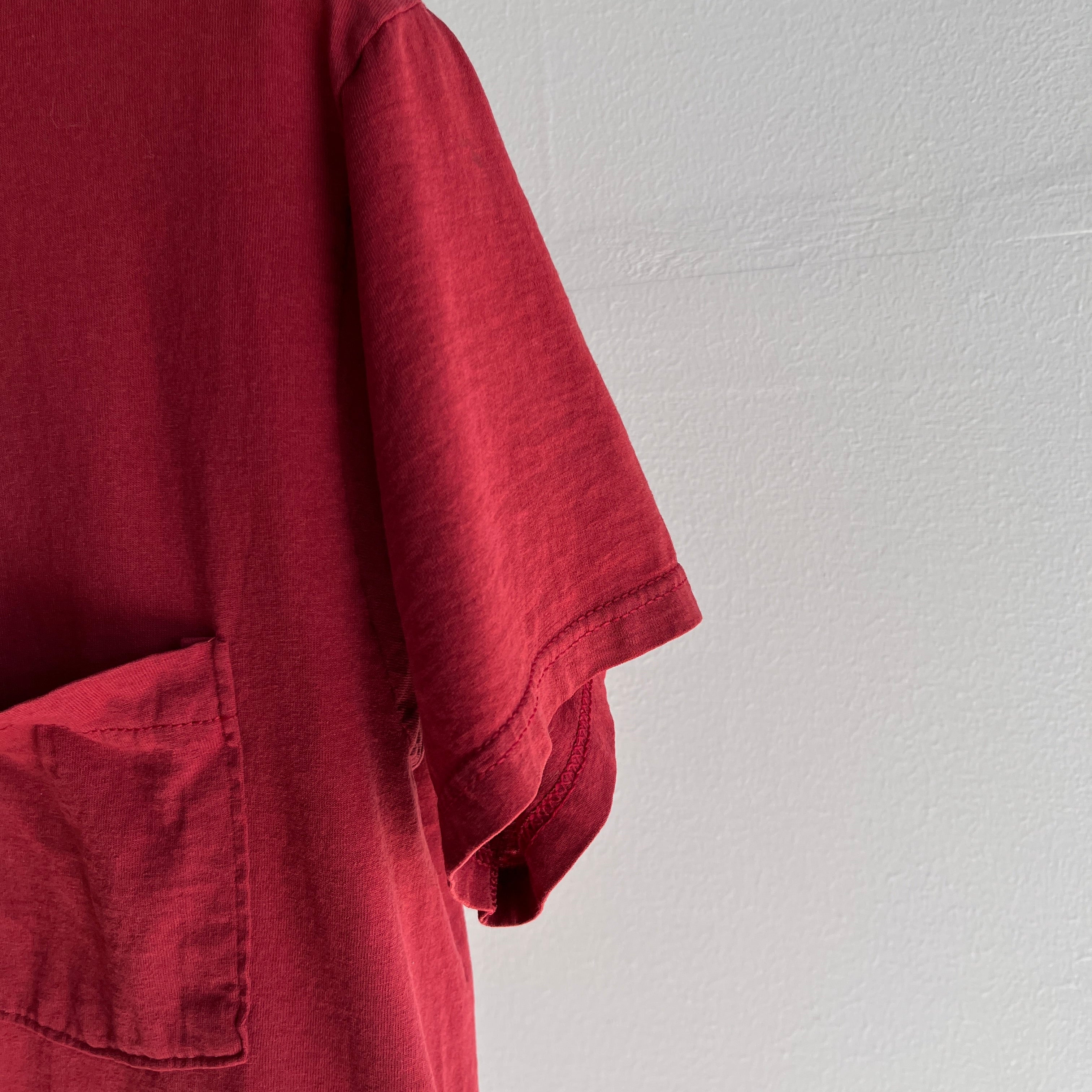 1980/1990/2000s Thinned Out Selvedge Pocket T-Shirt