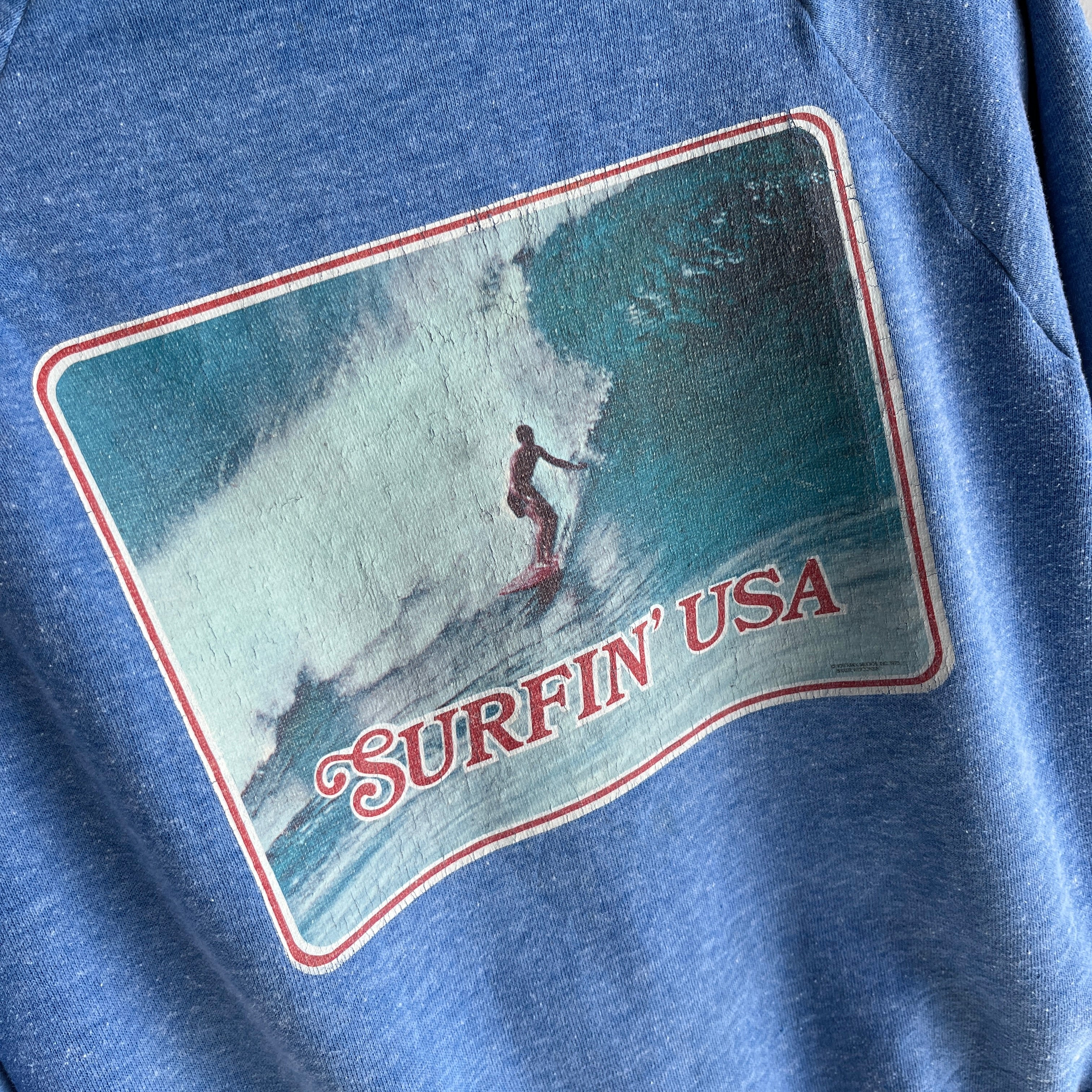 1975 Surfin' USA Sweatshirt on a Collectible FOTL