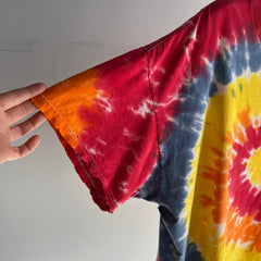 1980s Tattered Torn Worn Tie Dye T-Shirt