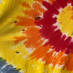 1980s Tattered Torn Worn Tie Dye T-Shirt