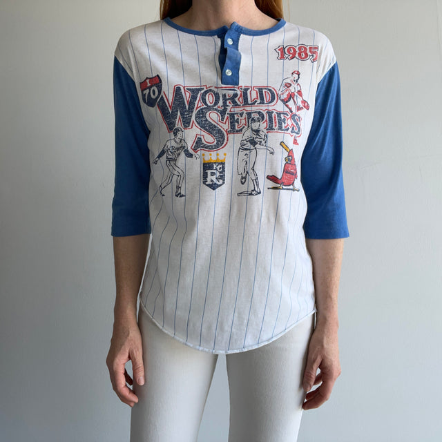 1985 World Series KC Royals vs. St. Louis Cardinals Henley