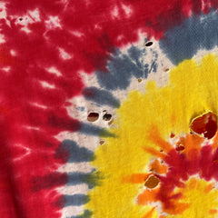 1980s Tattered Torn Worn Tie Dye T-Shirt