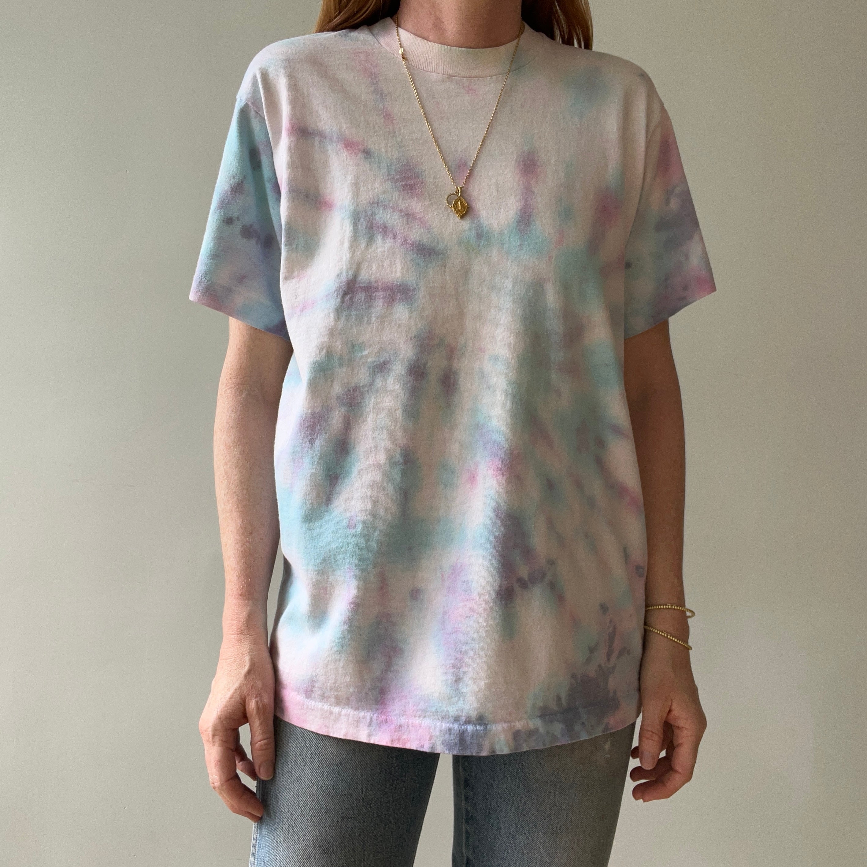 1990s Cotton Candy Tie Dye Shirt