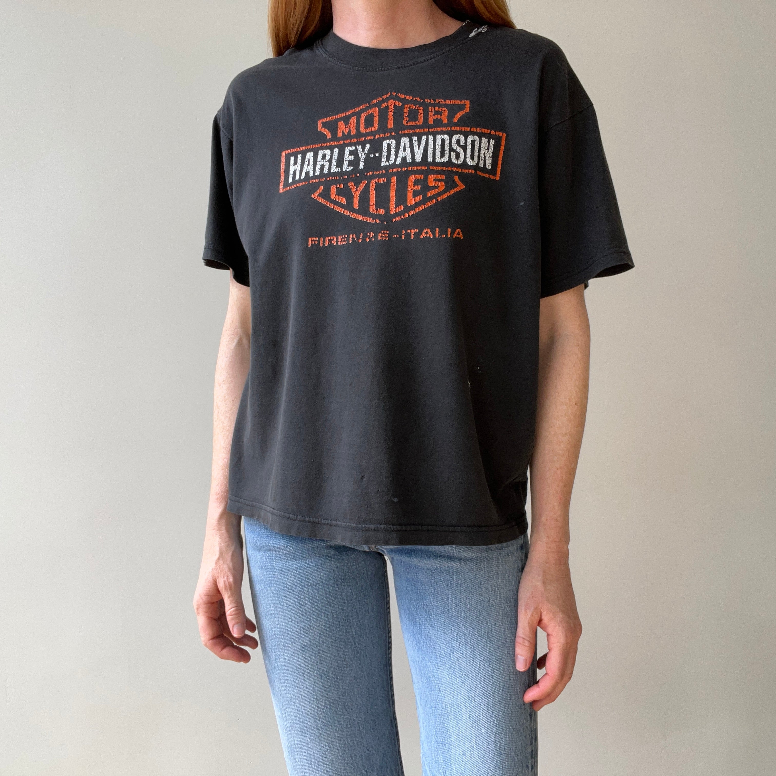 2000s Harley Davidson Firenze - Italia T Shirt - !!!!!