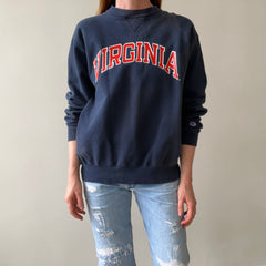 1980s University of Virginia USA Made Champion Sun Faded Sweatshirt