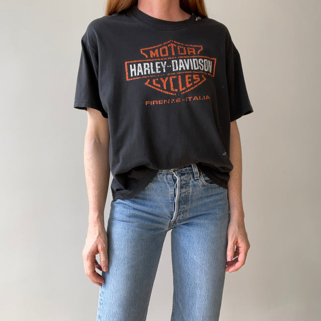 2000s Harley Davidson Firenze - Italia T Shirt - !!!!!