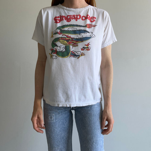 1990s Singapore Cotton Tourist T-Shirt