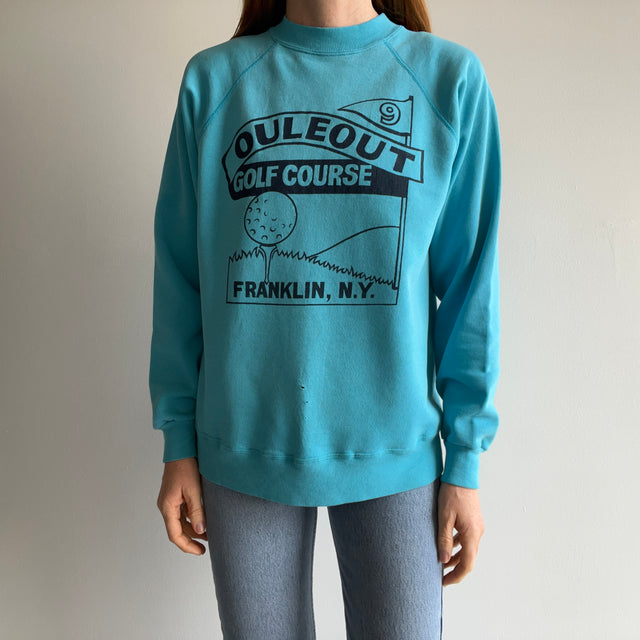 1980/90s Ouleout Golf Course, Franklin New York Sweatshirt