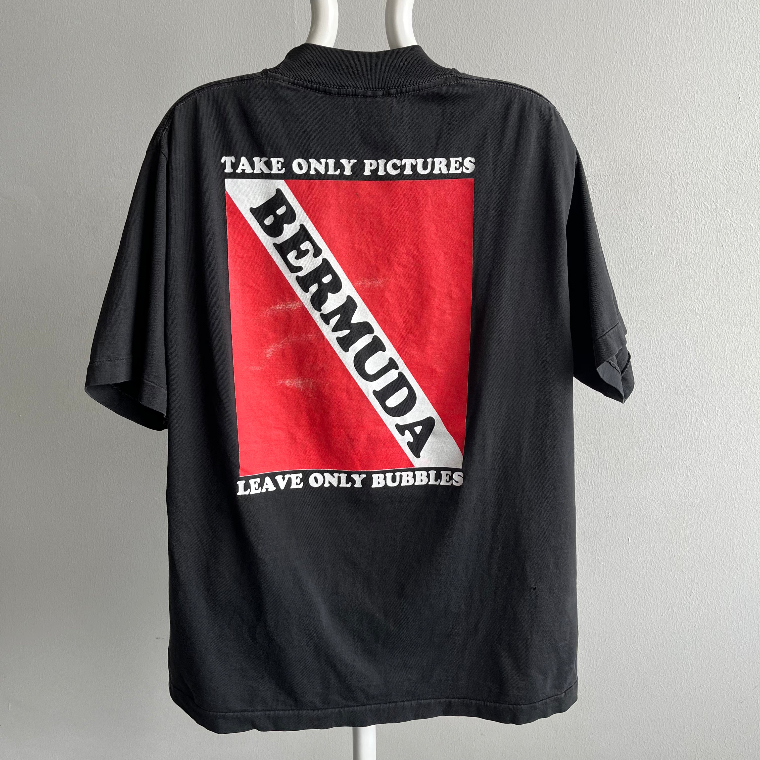 1980s Bermuda Front and Back T-Shirt