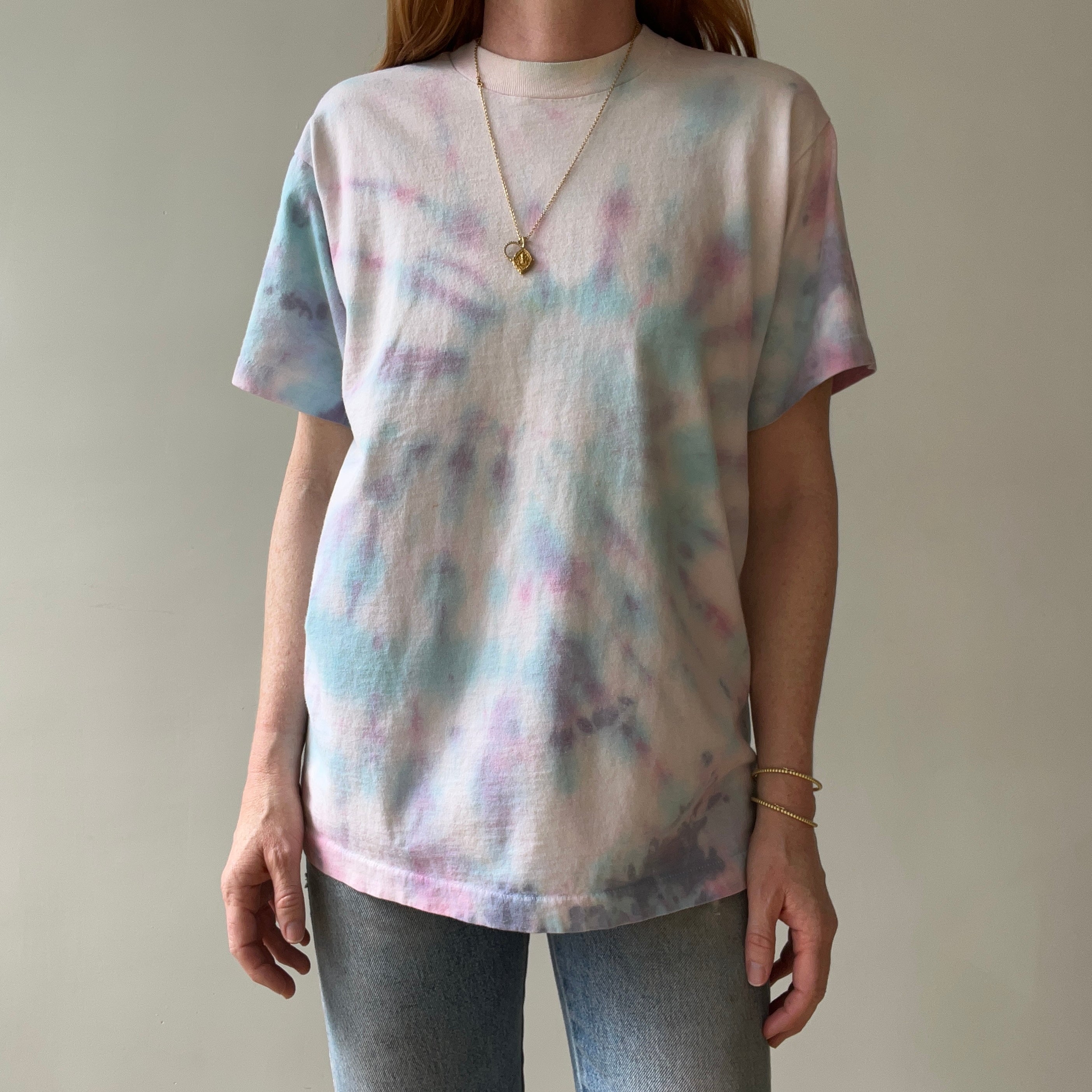 1990s Cotton Candy Tie Dye Shirt