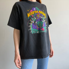 1980s Mardi Gras  CottonT-Shirt Printed on a Harley Blank - Interesting!