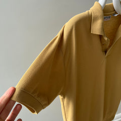 1980s Rusty Gold/Bronze Polo Shirt by Levi's