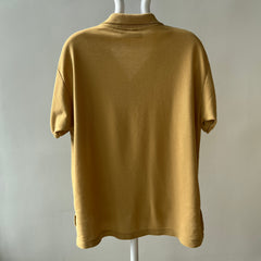 1980s Rusty Gold/Bronze Polo Shirt by Levi's