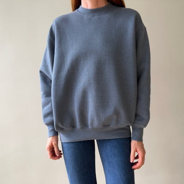 1990s Blank Blue/Grey Sweatshirt