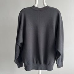 1990s Blank Black Sweatshirt by BVD