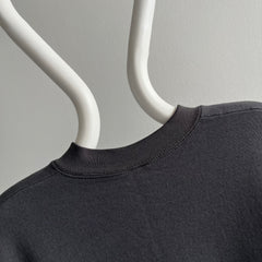 1990s Blank Black Sweatshirt by BVD