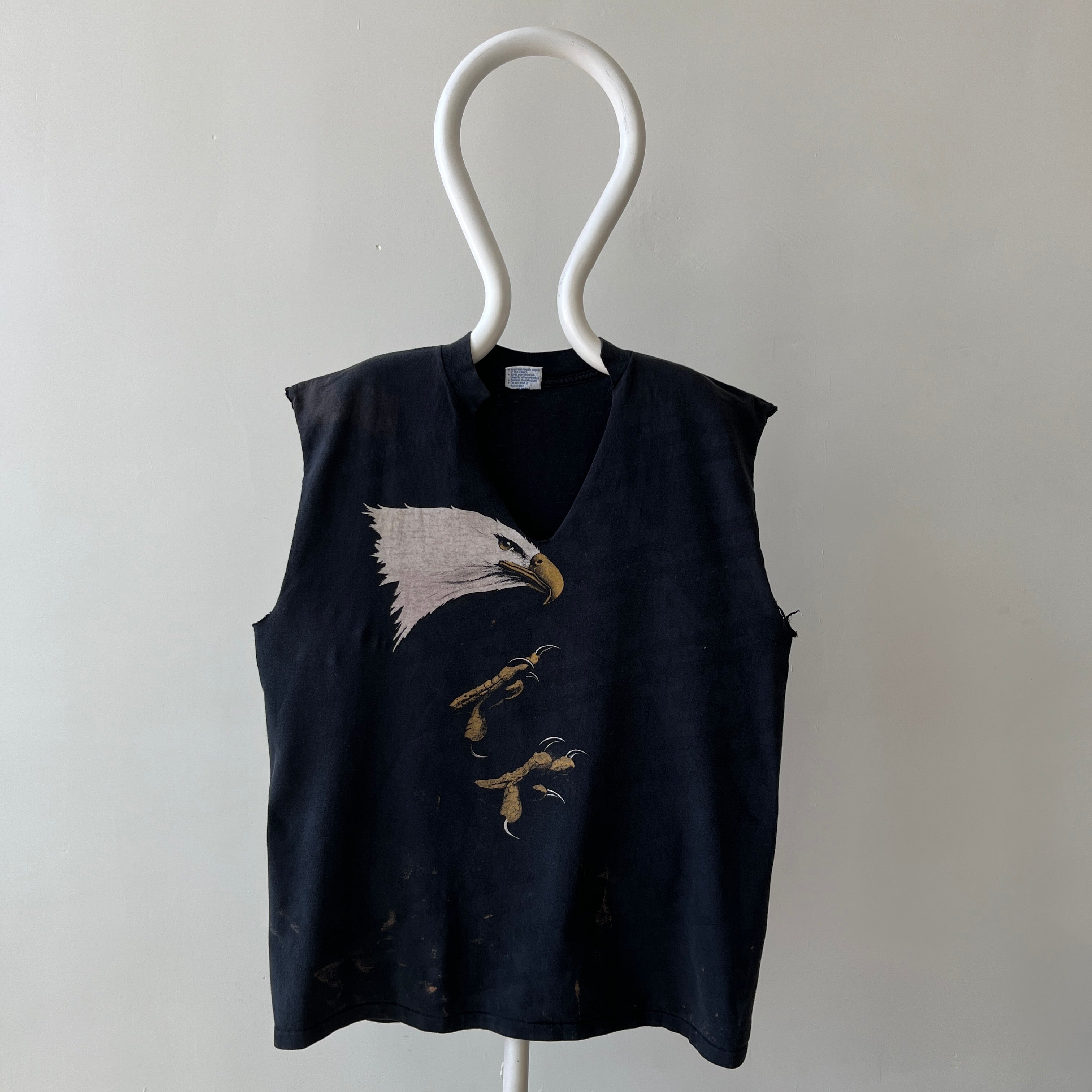 1985 Cut Off Eagle T-Shirt