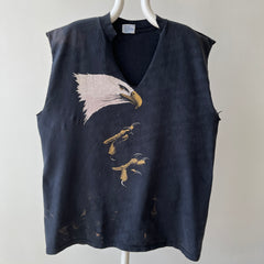 1985 Cut Off Eagle T-Shirt
