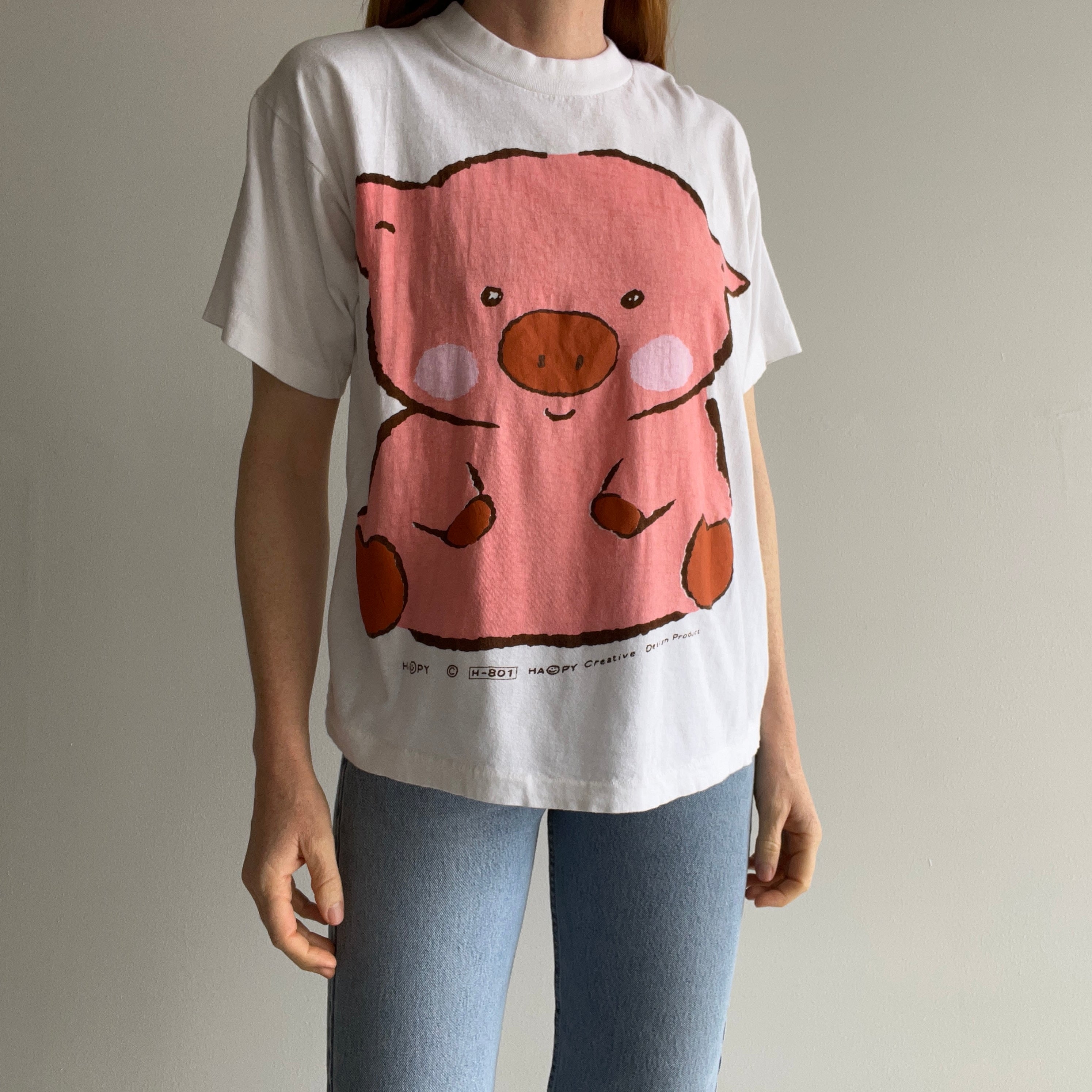 2000s Front and Back Pig T-Shirt