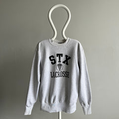 1990s STX Lacrosse Reverse Weave Sweatshirt