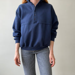 1990's Traverse Bay Pocket Henley Sweatshirt