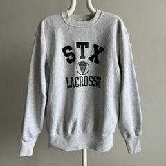 1990s STX Lacrosse Reverse Weave Sweatshirt