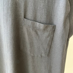 1990s Black Pocket Muscle T-Shirt