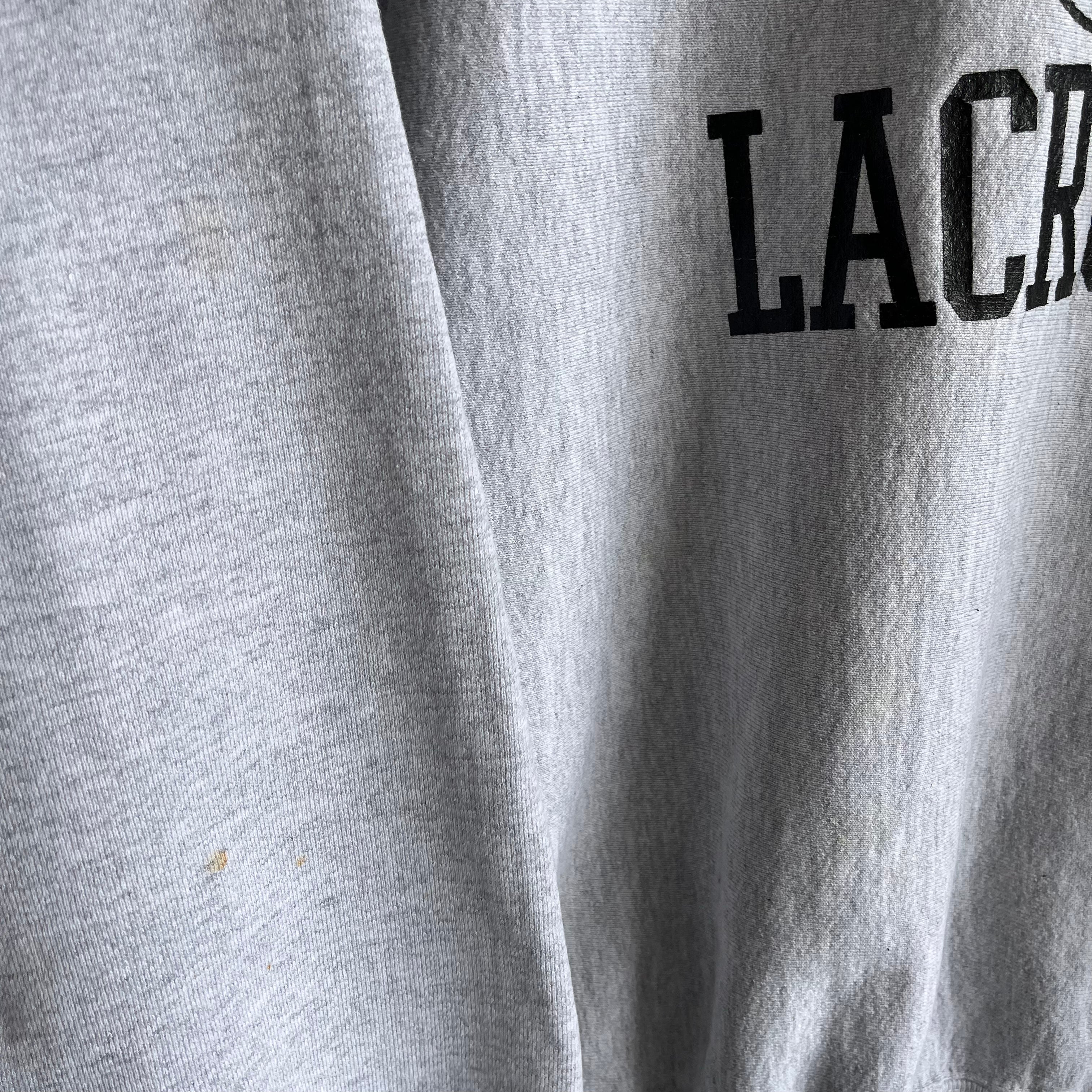 1990s STX Lacrosse Reverse Weave Sweatshirt