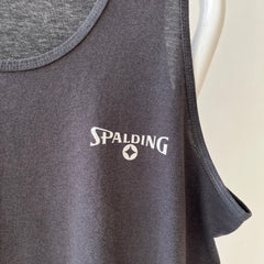 1980s Faded Black Spalding Tank Top