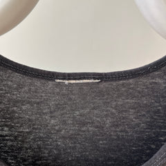 1980s Faded Black Spalding Tank Top